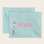 HOWDY Placemat Gallery Image 1