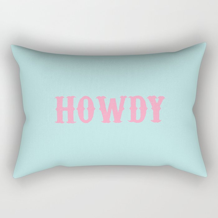 HOWDY Rectangular Pillow Gallery Image 2