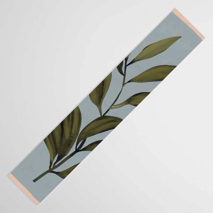 Abstract Art /Minimal Plant 77 Table Runner Gallery Image 3