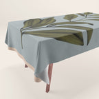 Abstract Art /Minimal Plant 77 Tablecloth Gallery Image 1