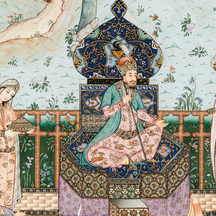 Persian Royal Court Dance Show Miniature Painting  Coffee Mug Gallery Image 2