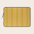 Elysian IX Golden Yellow Laptop Sleeve Gallery Image 1