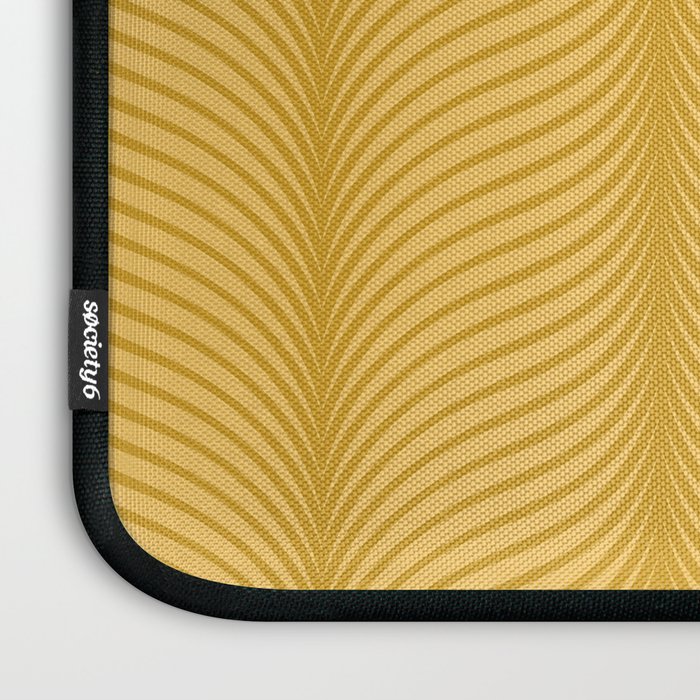 Elysian IX Golden Yellow Laptop Sleeve Gallery Image 3