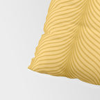 Elysian IX Golden Yellow Pillow Sham Gallery Image 4
