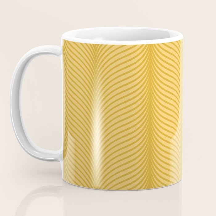 Elysian IX Golden Yellow Coffee Mug Gallery Image 3