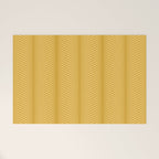 Elysian IX Golden Yellow Welcome Mat Gallery Image 1