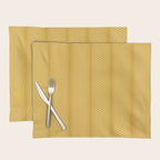 Elysian IX Golden Yellow Placemat Gallery Image 1