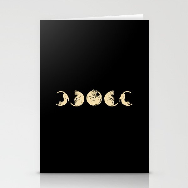 Meowphases Stationery Card Gallery Image 1