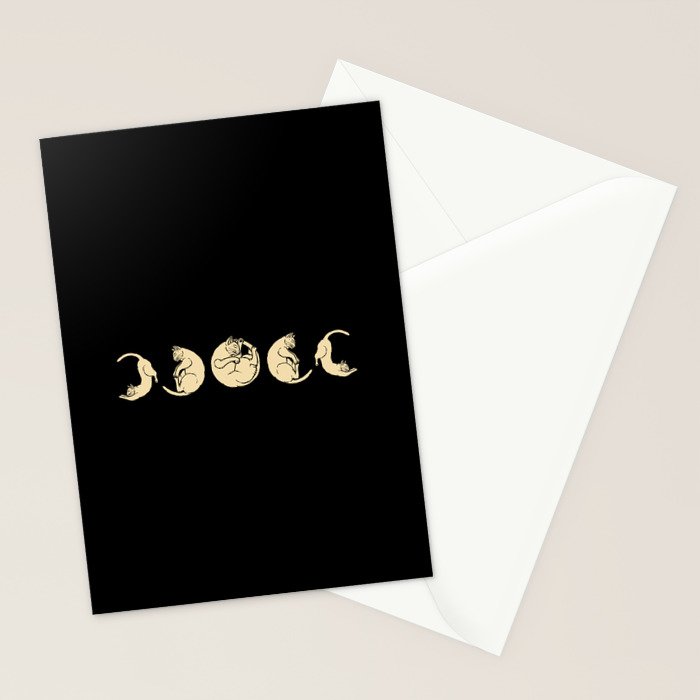 Meowphases Stationery Card Gallery Image 2