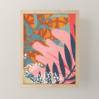Abstract Boho Tropical Foliage 2 Mini Art Print Gallery Image 1