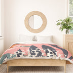 Abstract Boho Tropical Foliage 2 Duvet Cover Gallery Image 3