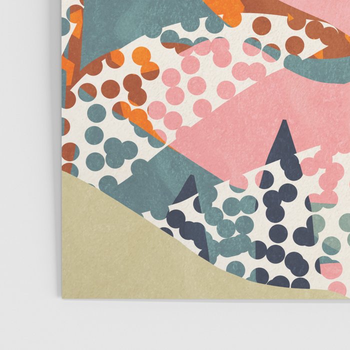 Abstract Boho Tropical Foliage 2 Poster Gallery Image 3