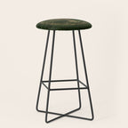 Tree of life -Yggdrasil -green and gold Stool Gallery Image 1