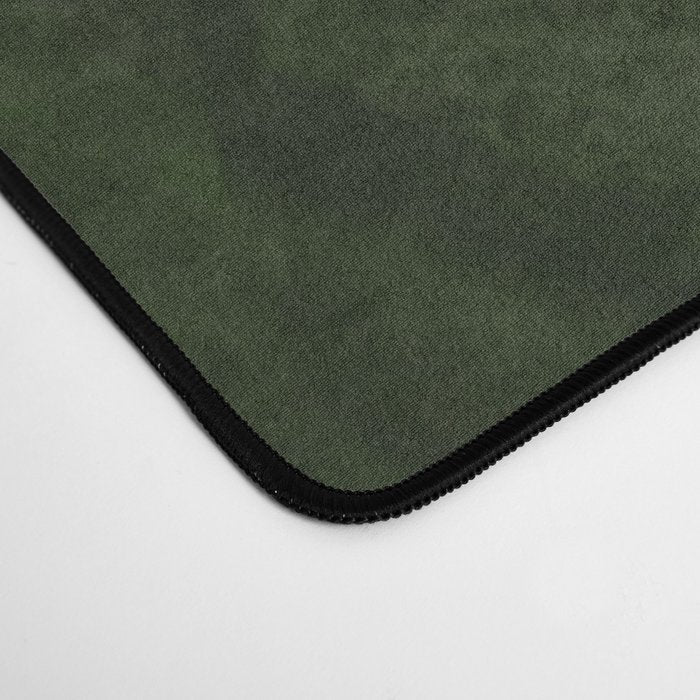 Tree of life -Yggdrasil -green and gold Desk Mat Gallery Image 4