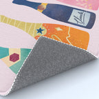 Champagne Bottles - Pink Ver. Rug Gallery Image 4