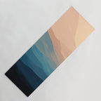Blue Waves In Desert Peaks Yoga Mat Gallery Image 1