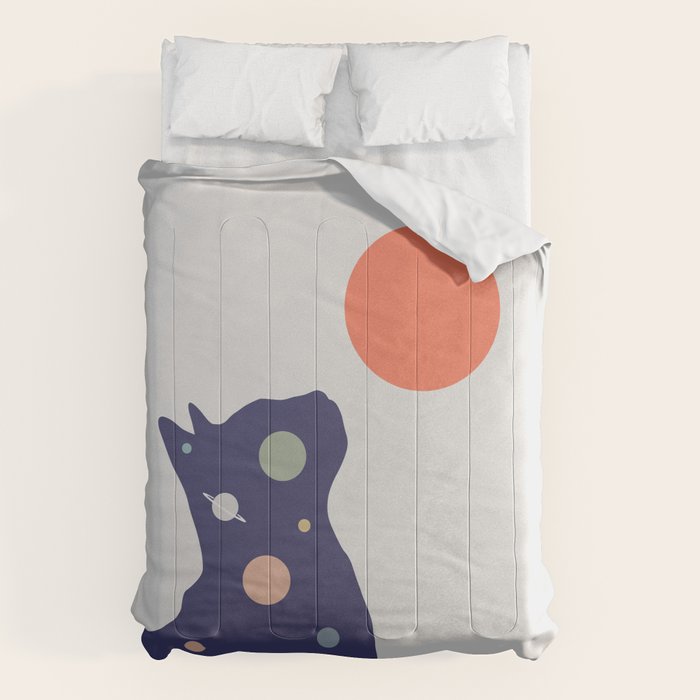 Cat Landscape 49 Comforter Gallery Image 1