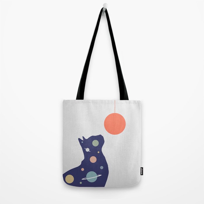 Cat Landscape 49 Tote Bag Gallery Image 2