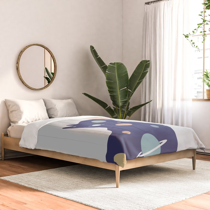 Cat Landscape 49 Comforter Gallery Image 2