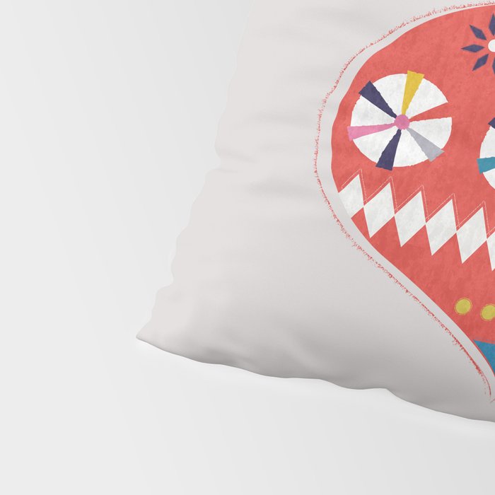 Festive red retro bauble Pillow Sham Gallery Image 4