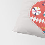 Festive red retro bauble Pillow Sham Gallery Image 4