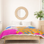 Relaxing with Cat Duvet Cover Gallery Image 3