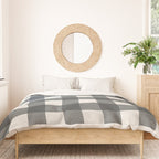 Gingham Cloth / Charcoal Checks Duvet Cover Gallery Image 3
