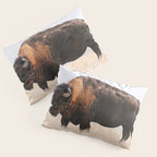 Bison Whisper Pillow Sham Gallery Image 3