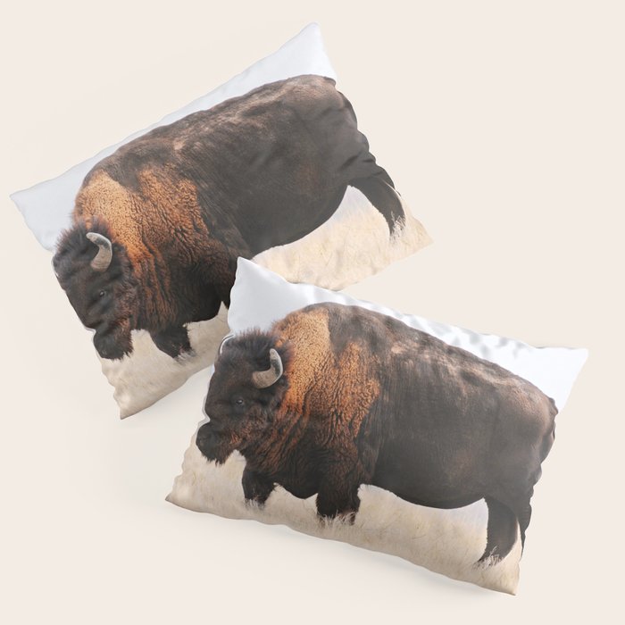 Bison Whisper Pillow Sham Gallery Image 1