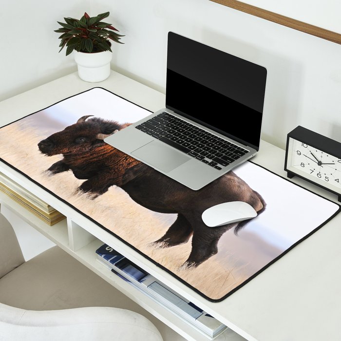 Bison Whisper Desk Mat Gallery Image 2