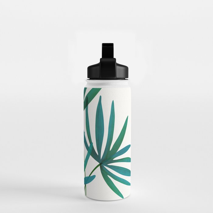 Fan Palm Bouquet Still Life Water Bottle Gallery Image 2