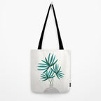 Fan Palm Bouquet Still Life Tote Bag Gallery Image 2