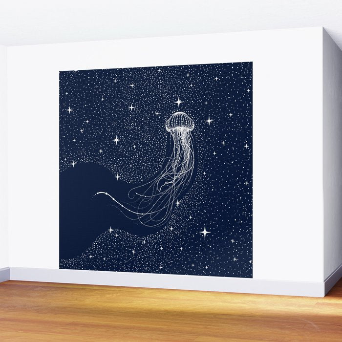 starry jellyfish Wall Mural Gallery Image 2