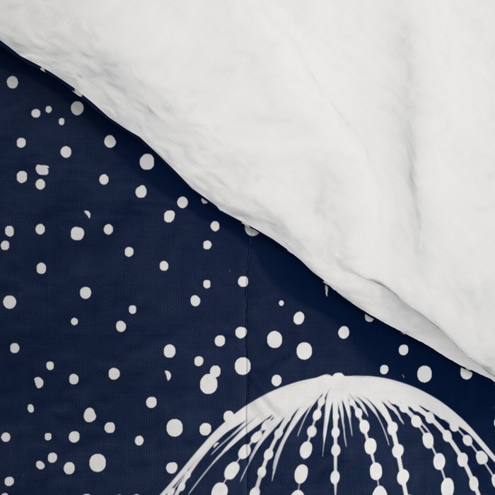 starry jellyfish Comforter Gallery Image 4