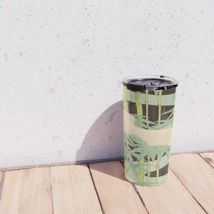 Shin-Bijutsukai â Japanese Design Bamboo At Night Travel Mug Gallery Image 4