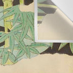 Shin-Bijutsukai â Japanese Design Bamboo At Night Wall Tapestry Gallery Image 3