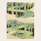Shin-Bijutsukai â Japanese Design Bamboo At Night Poster Gallery Image 4
