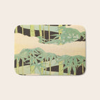 Shin-Bijutsukai â Japanese Design Bamboo At Night Bath Mat Gallery Image 1