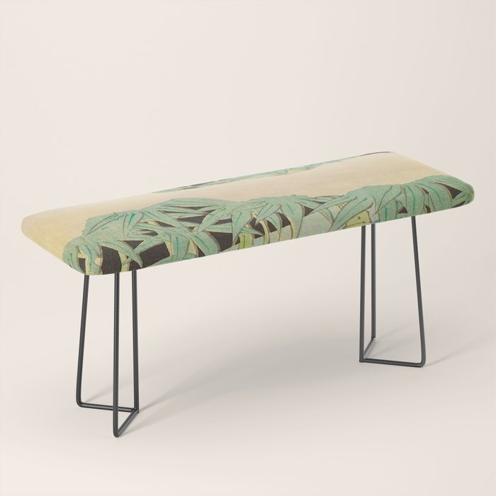 Shin-Bijutsukai â Japanese Design Bamboo At Night Bench Gallery Image 1