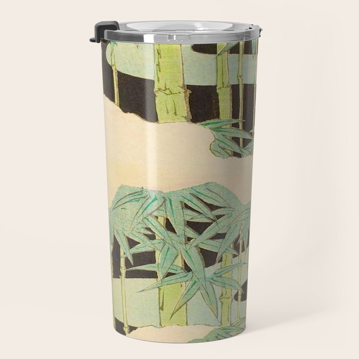 Shin-Bijutsukai â Japanese Design Bamboo At Night Travel Mug Gallery Image 3