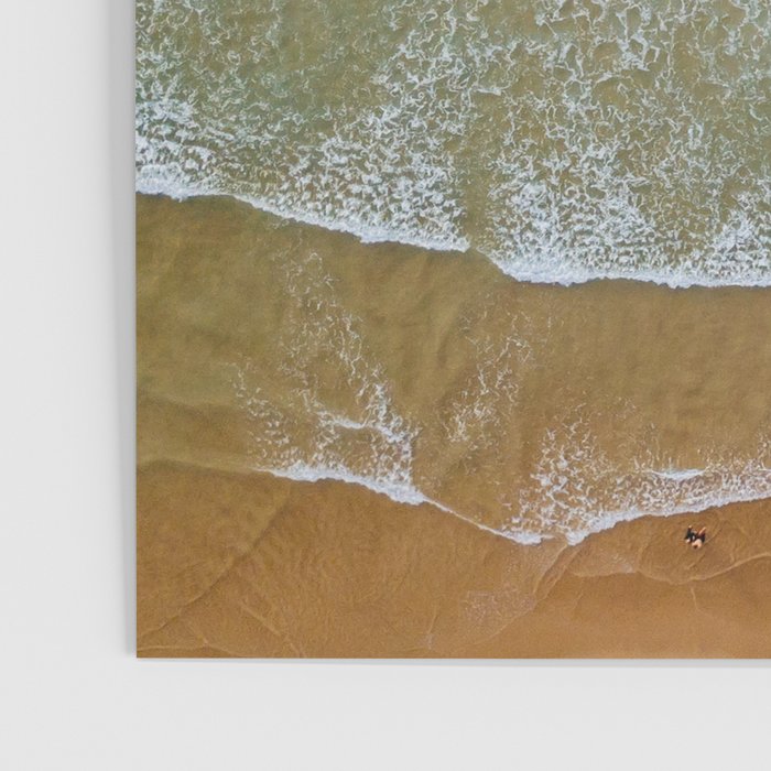 Ocean Waves Crushing On Beach, Drone Photography, Aerial Photo, Ocean And Beach Wall Art Print Decor Poster Gallery Image 3