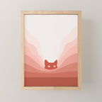 Cat Landscape 78 Mini Art Print Gallery Image 1