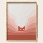 Cat Landscape 78 Serving Tray Gallery Image 1