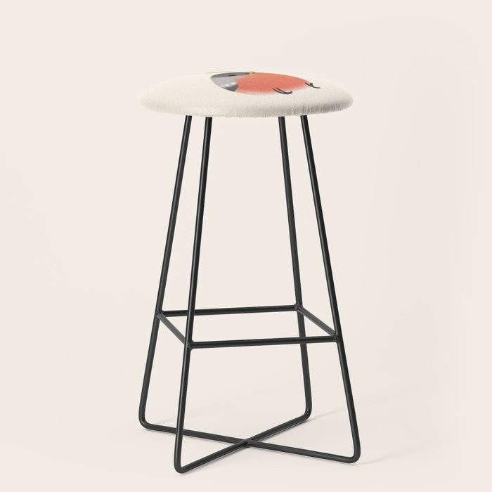 Eurasian bullfinch 2 Stool Gallery Image 1