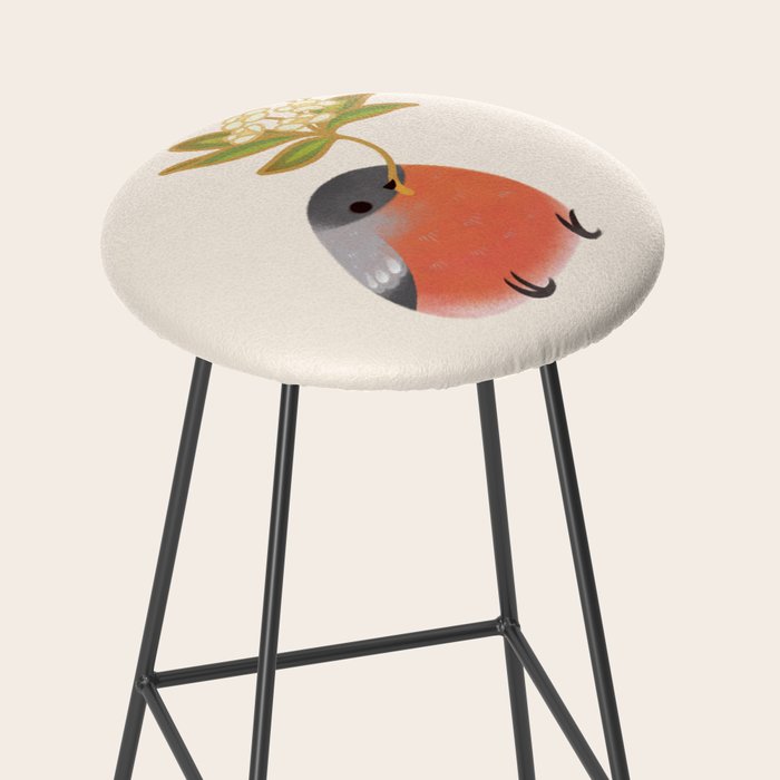 Eurasian bullfinch 2 Stool Gallery Image 2