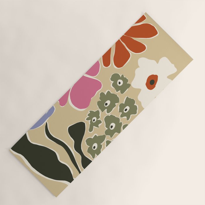Fragile botanic  Yoga Mat Gallery Image 1