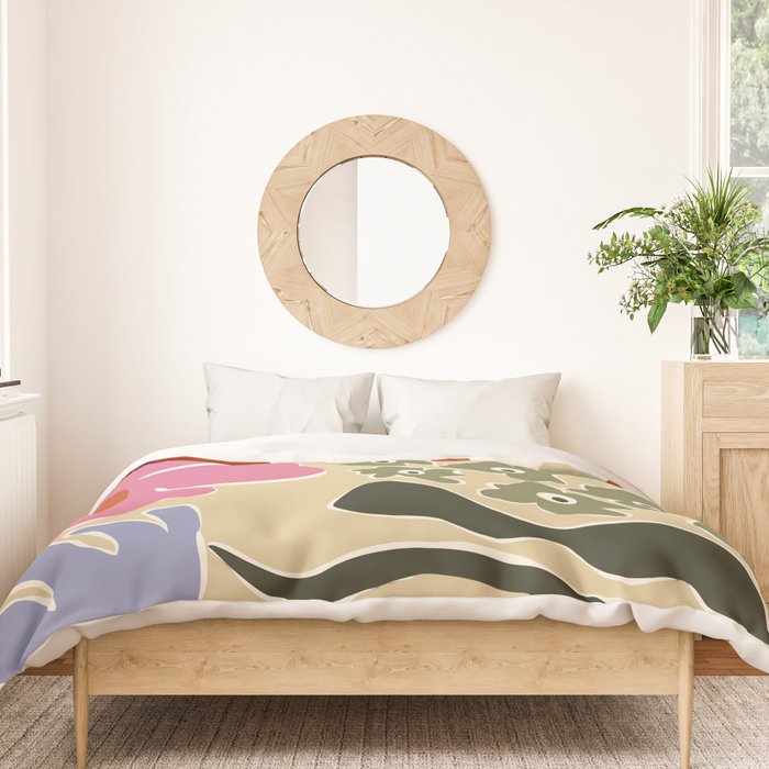 Fragile botanic  Duvet Cover Gallery Image 3