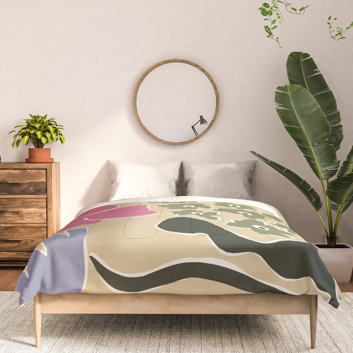 Fragile botanic  Comforter Gallery Image 3