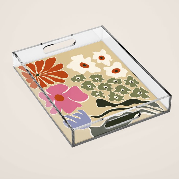 Fragile botanic  Acrylic Tray Gallery Image 1