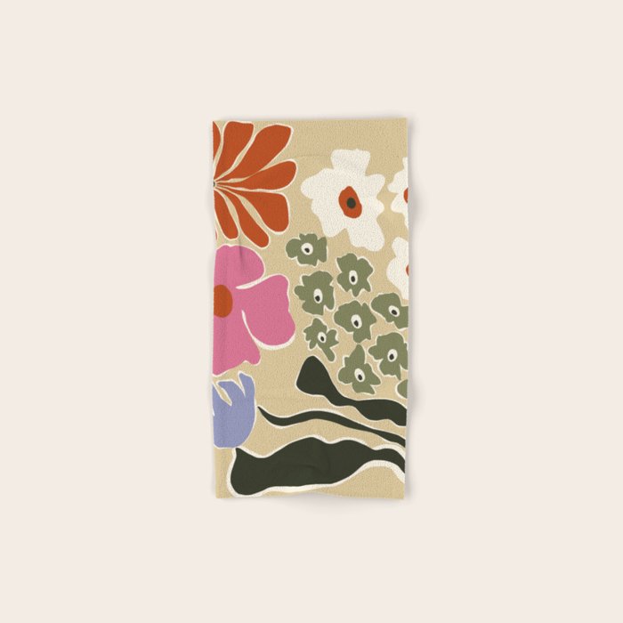 Fragile botanic  Bath Towel Gallery Image 1